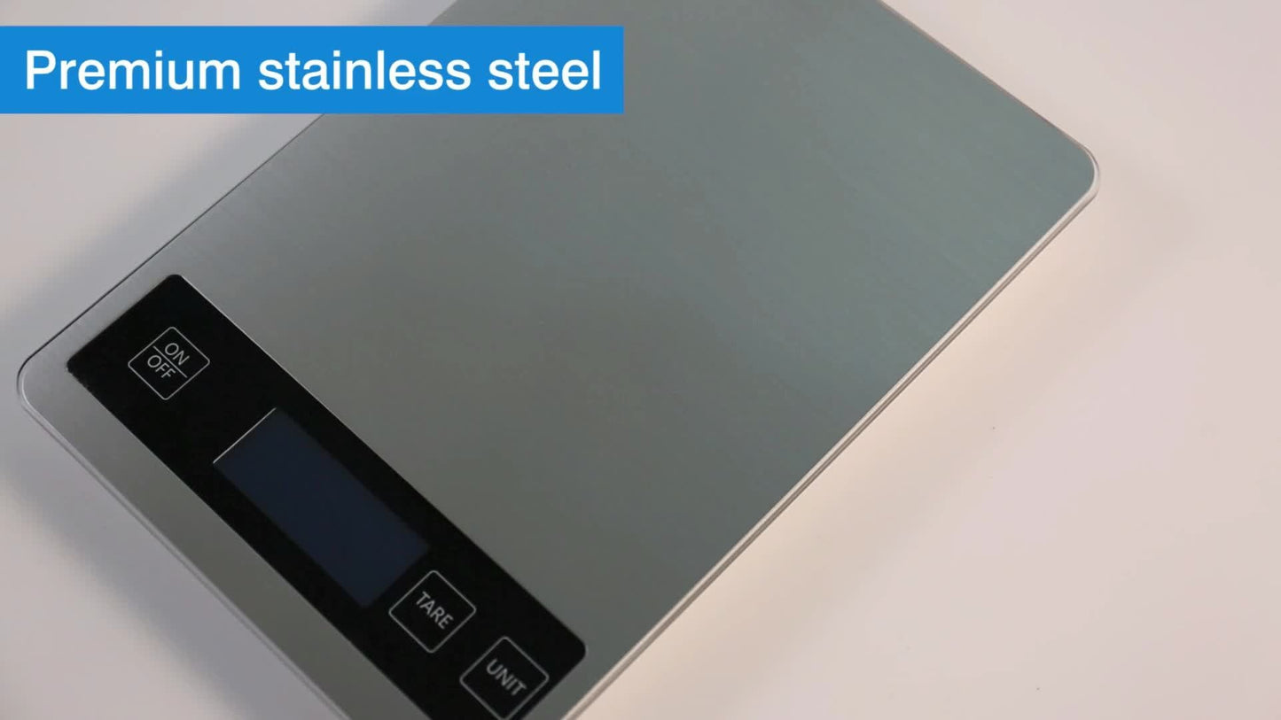 15KG Digital Kitchen Scale USB Rechargeable