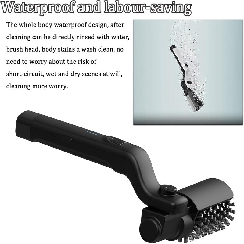 Grill Brush Electric Rechargeable Stainless