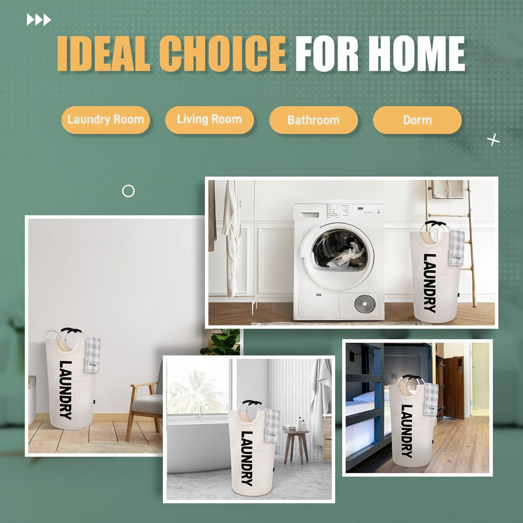 Laundry Hamper Large Foldable Waterproof