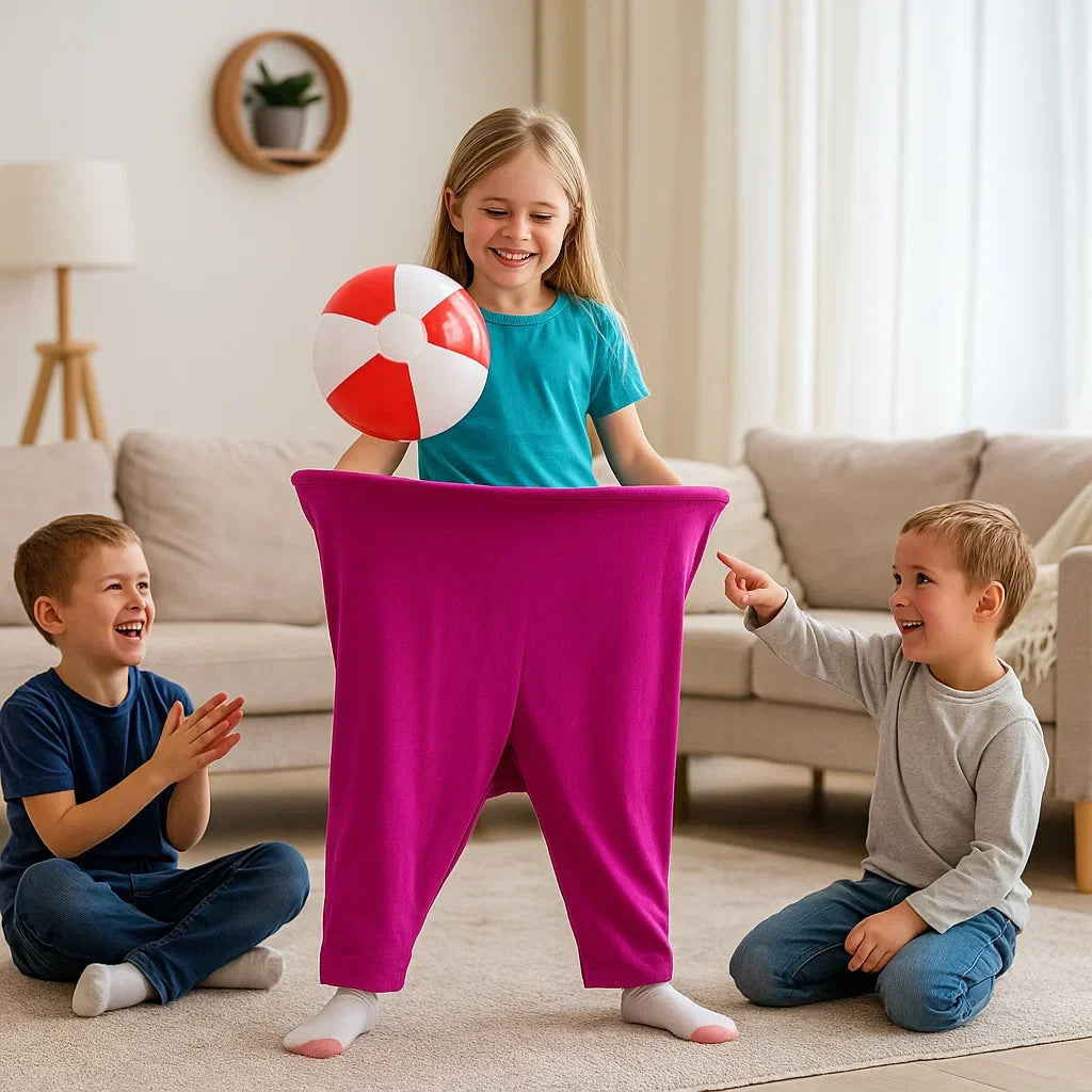 Kids Outdoor Game Ball Catching Pants Fun