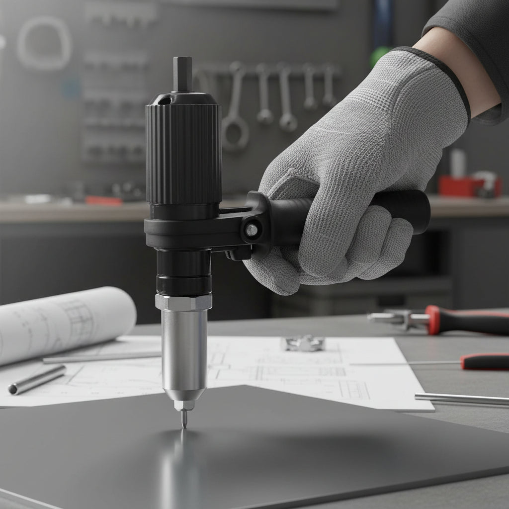 Rivet Gun Drill Adapter Kit Interchangeable