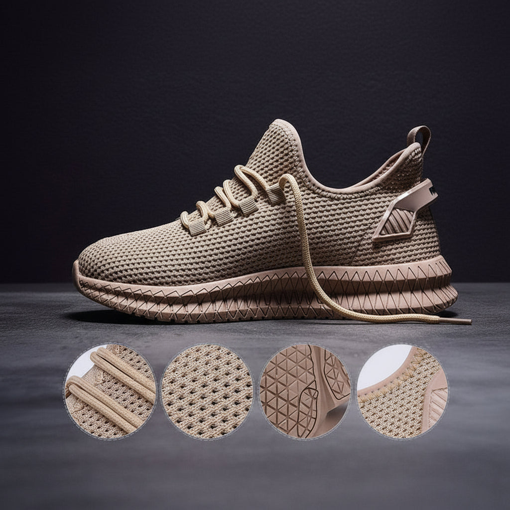 Running Shoes Mens Breathable Mesh