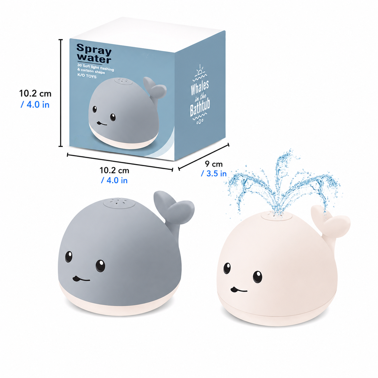 Bath Toy Automatic Water Sprinkler Whale