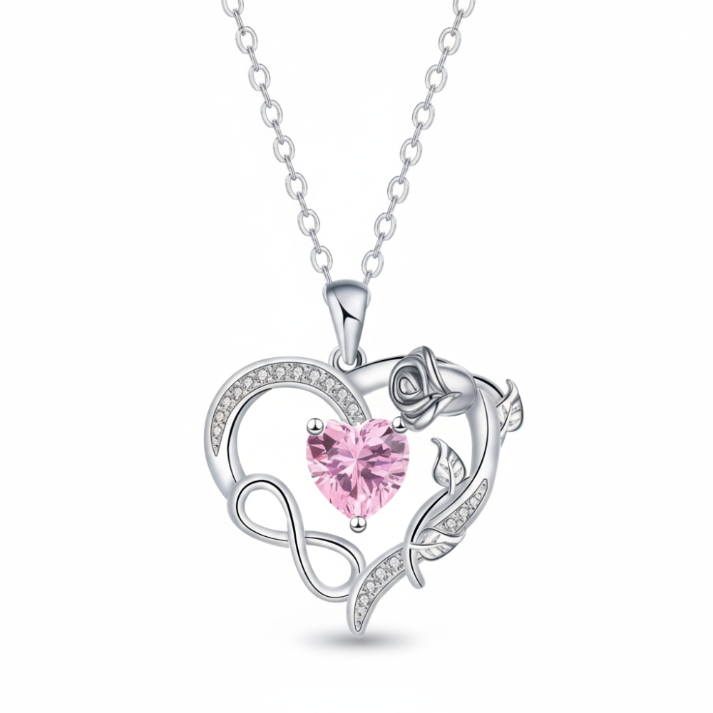 Gift Box Teddy Bear Preserved Rose Jewelry