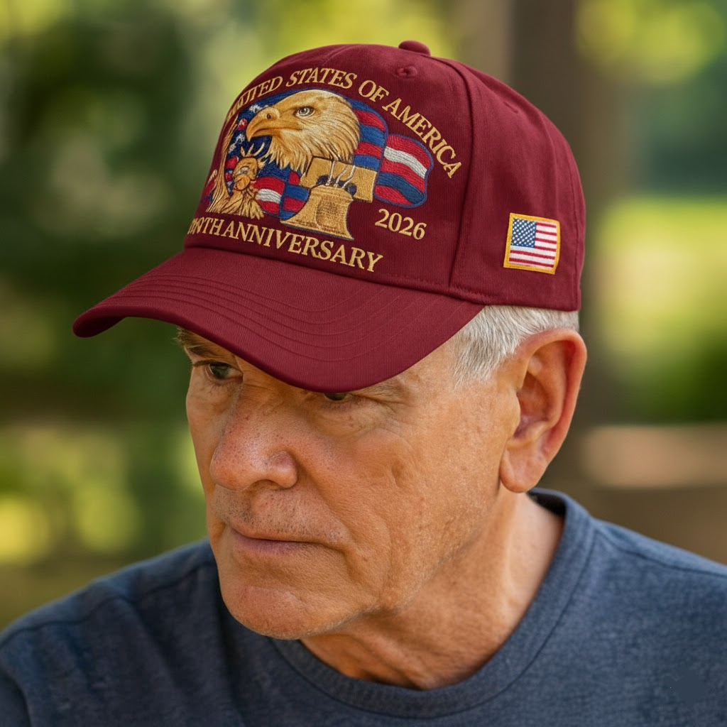 Men’s Baseball Cap Patriotic Eagle 250TH