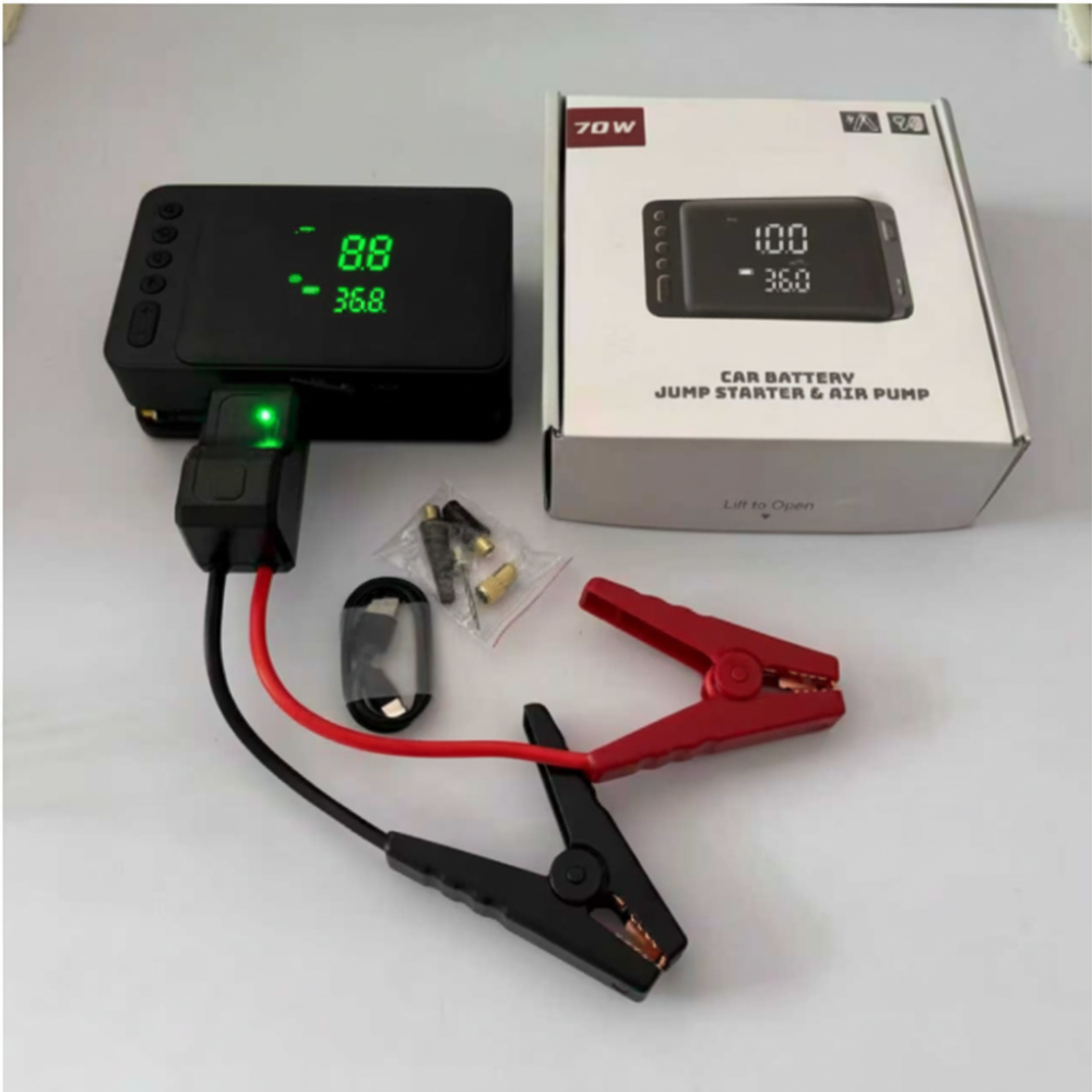 Car Jump Starter Portable Air Compressor