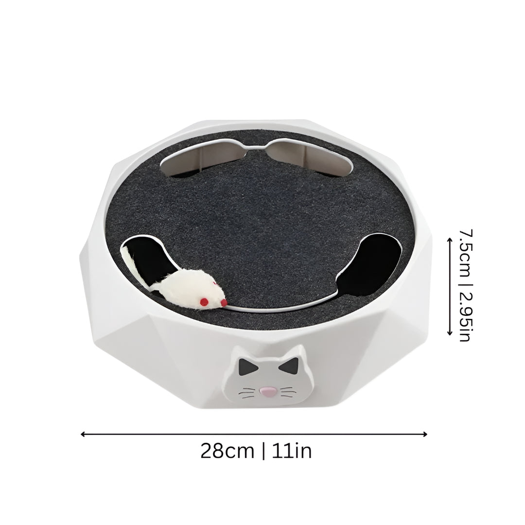 Cat Toy Scratch Pad Interactive Mouse