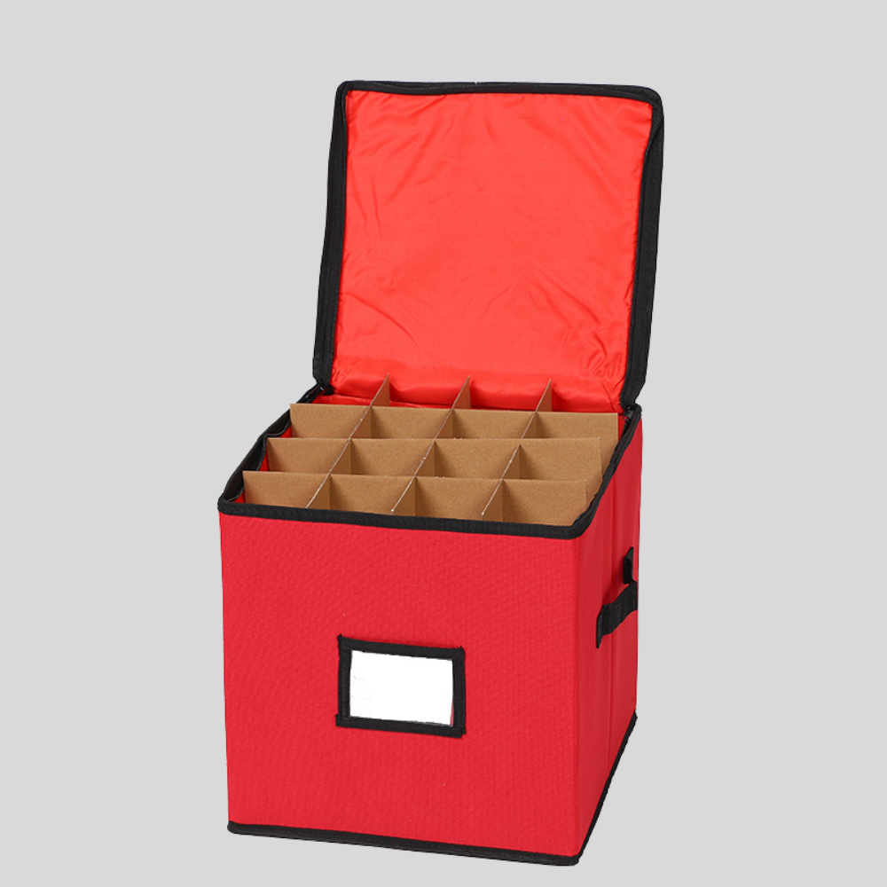 Christmas Ornament Storage Box Adjustable