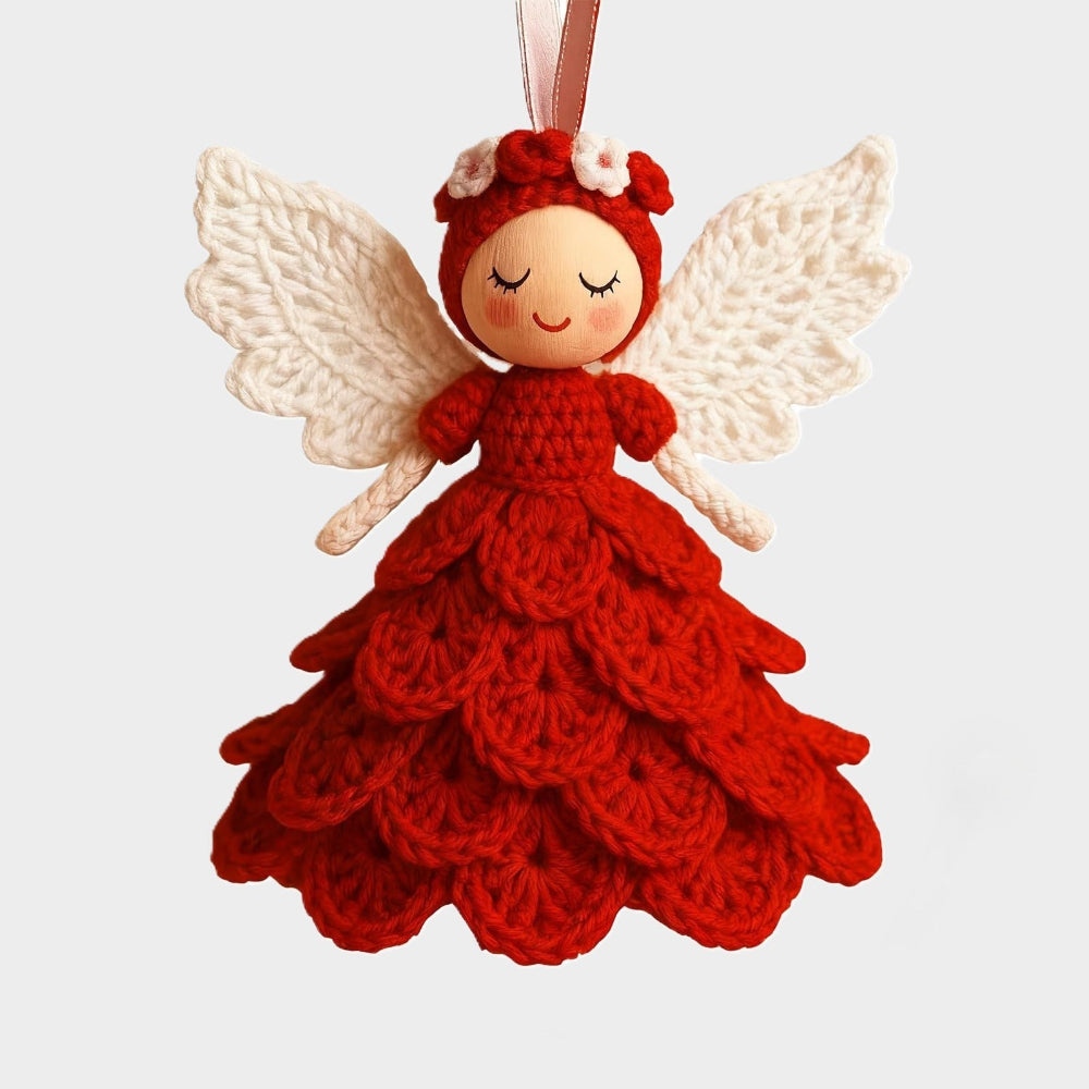 Christmas Crochet Angel Ornament DIY Kit