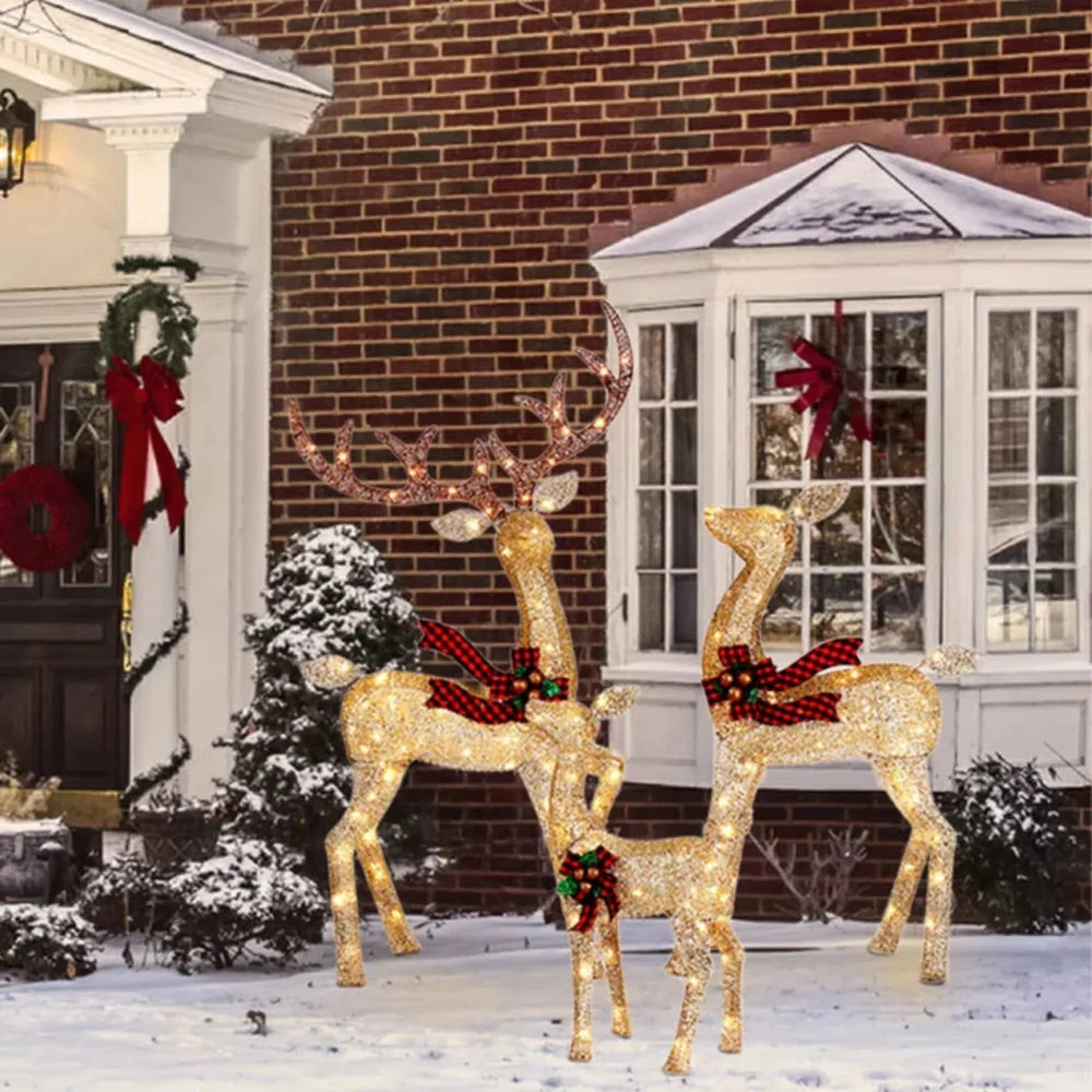 Christmas Outdoor Decorations LED Reindeer