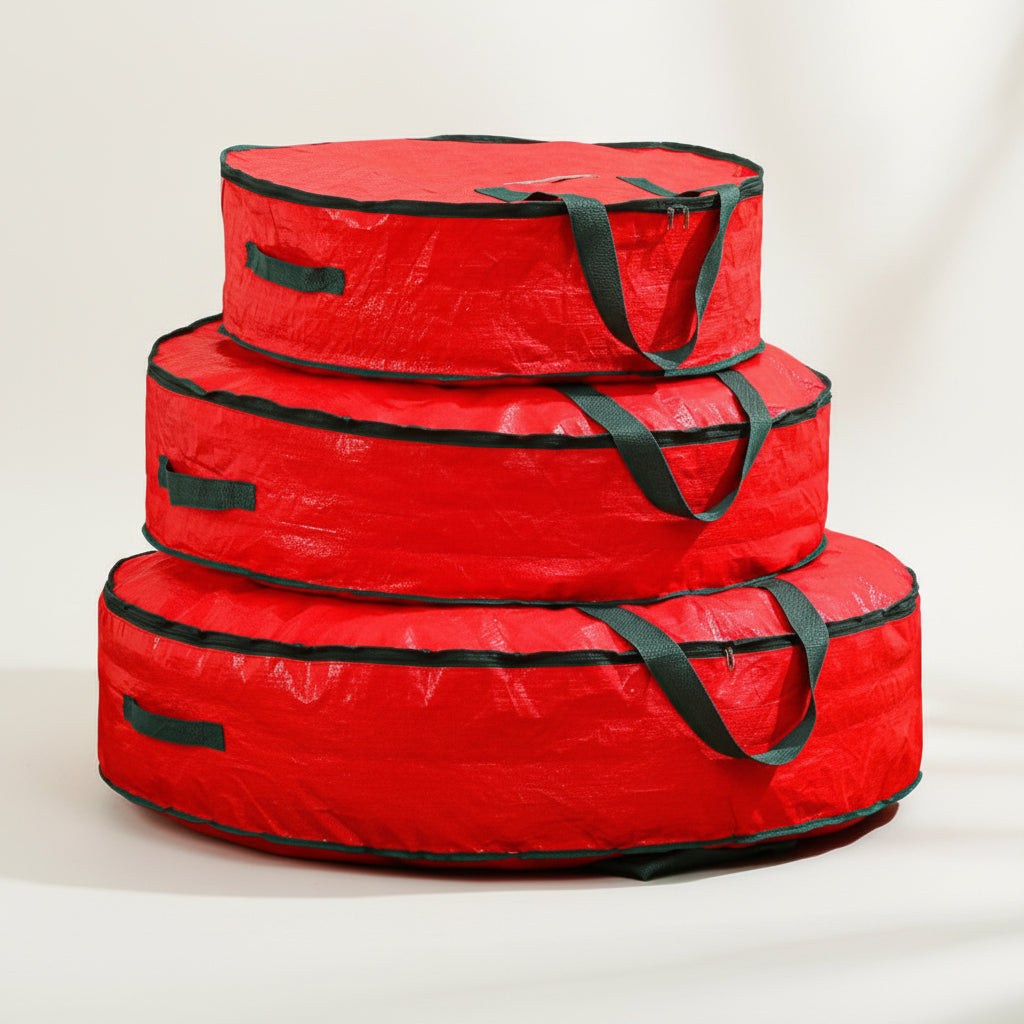 Ornament Storage Bag Polyester Christmas