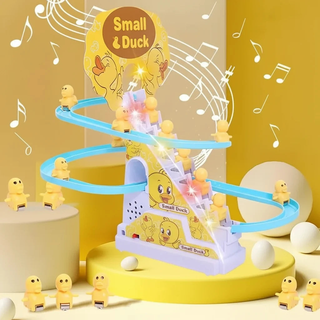 Kids Toy Duck Slide Interactive Music Light