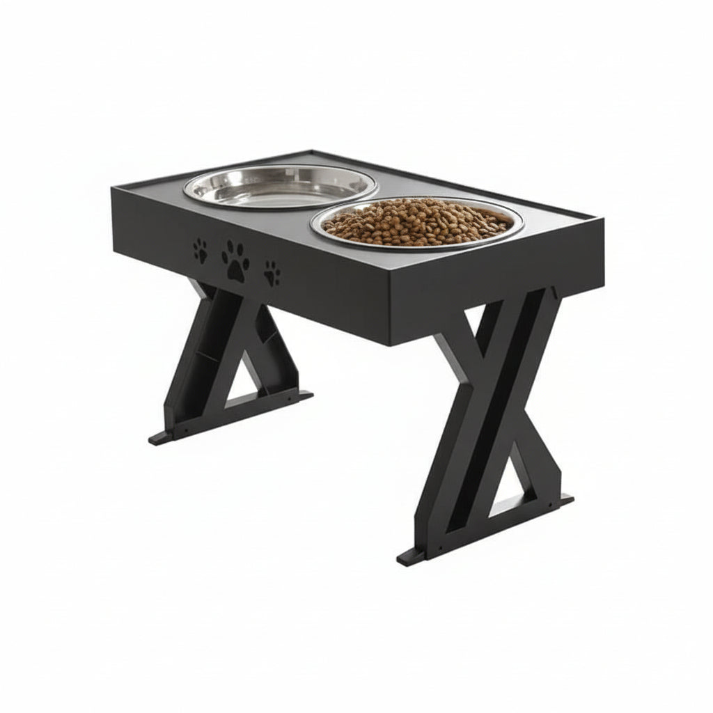 Dog Bowls Elevated Adjustable Pet Feeding