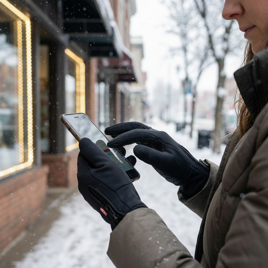 Winter Gloves Touchscreen Thermal Unisex
