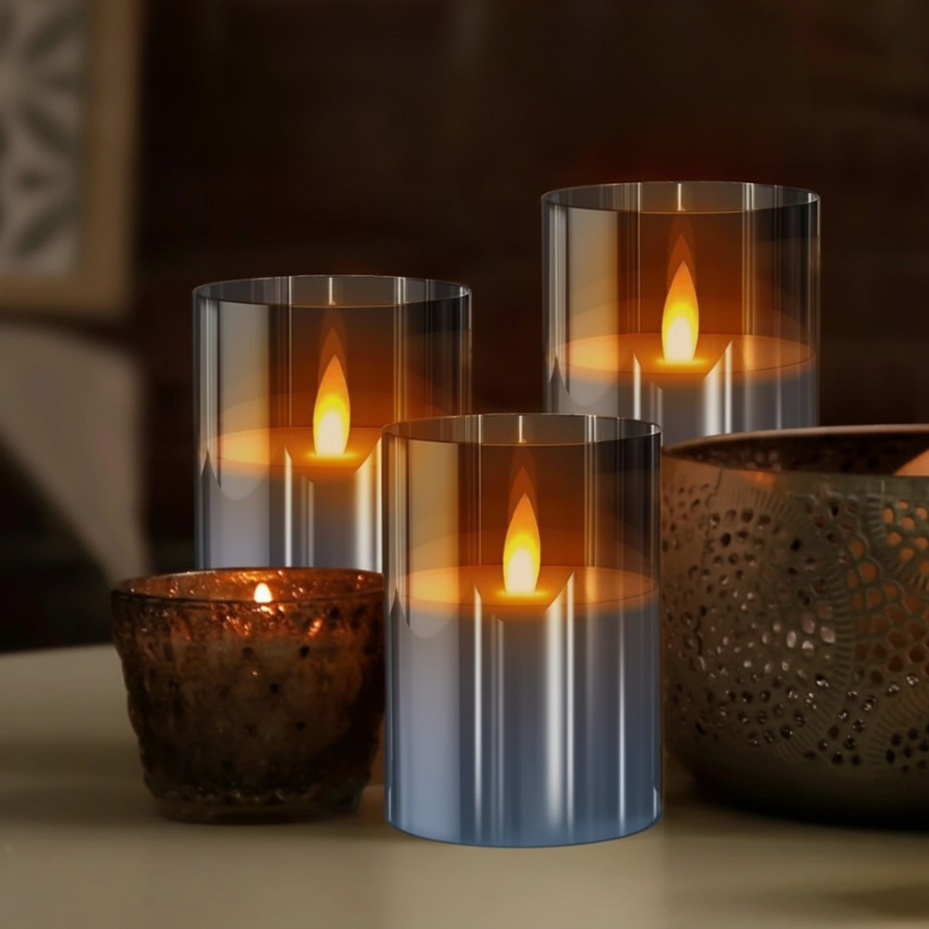 LED Candles Flameless Decorative Remote