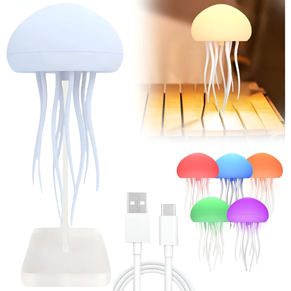 LED Lamp Ambient Mood Light Jellyfish Style
