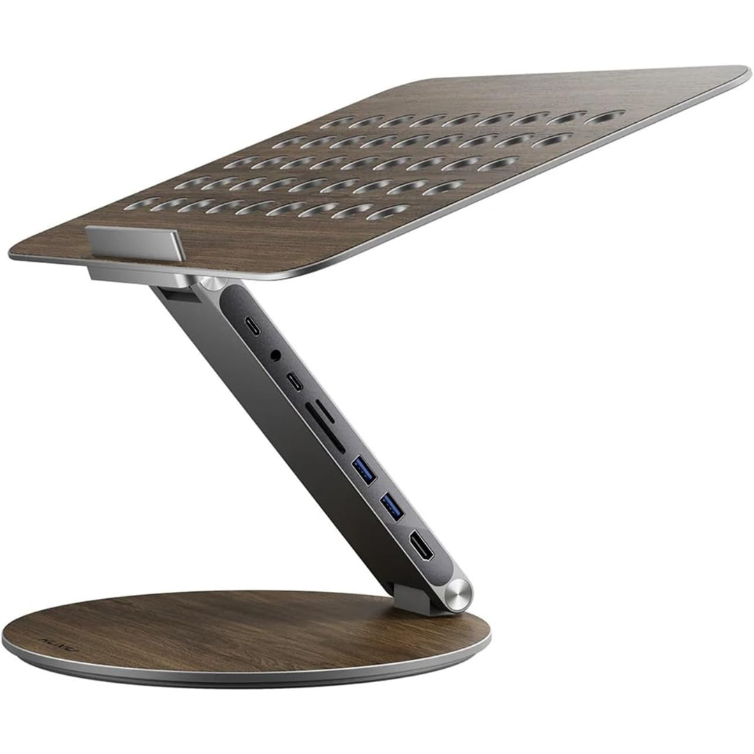 Laptop Stand Adjustable Rotating USB C