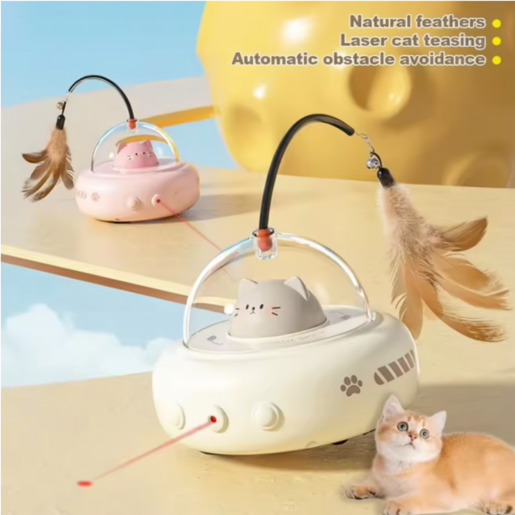 Cat Toy Automatic Laser Chase UFO