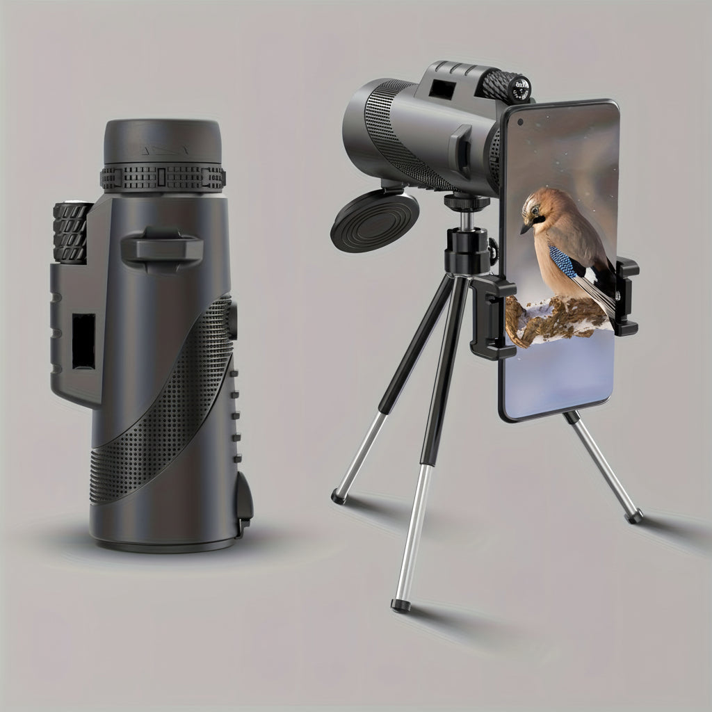 Monocular Telescope Phone Adapter HD Outdoor