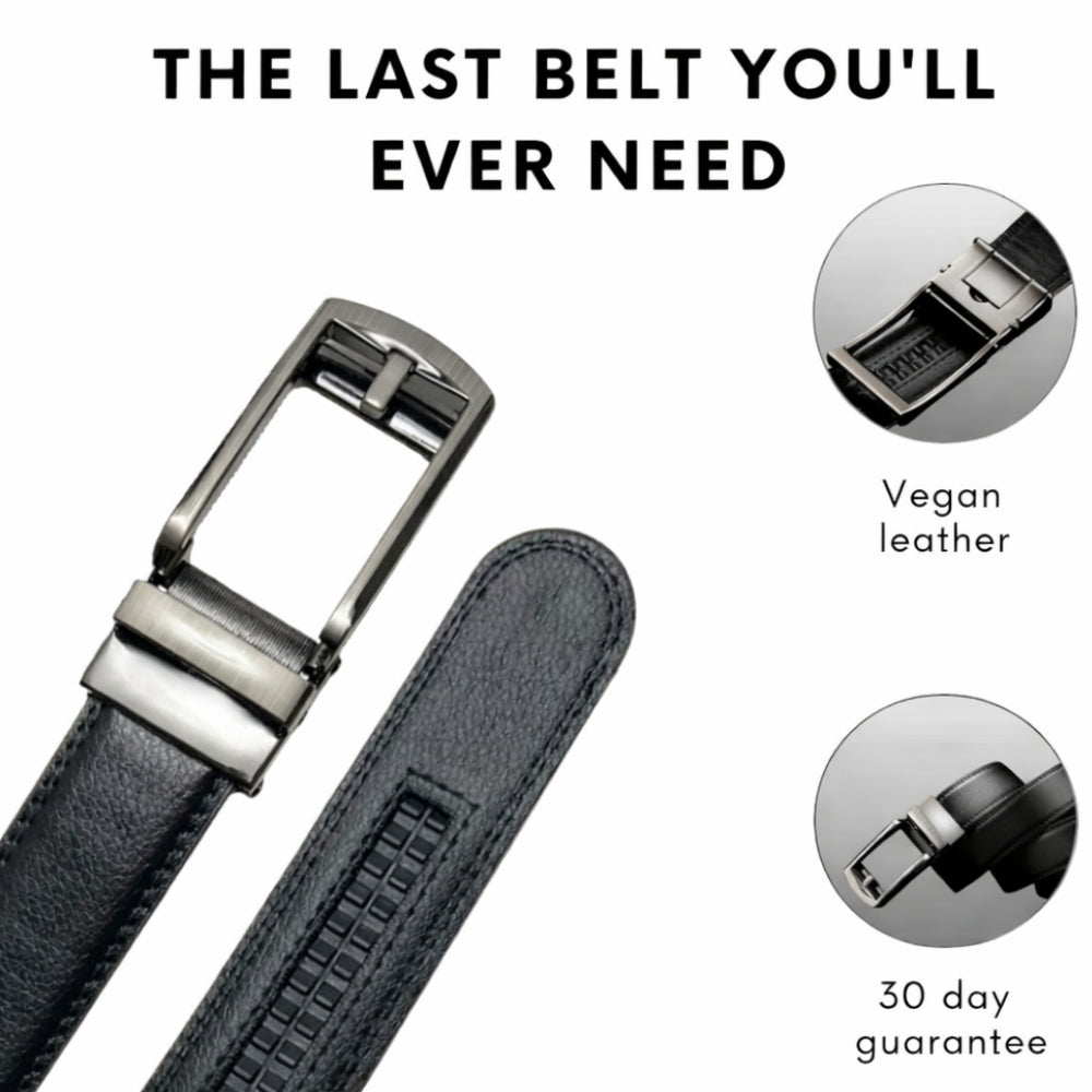 Men’s Belt Adjustable Ratchet Buckle Casual
