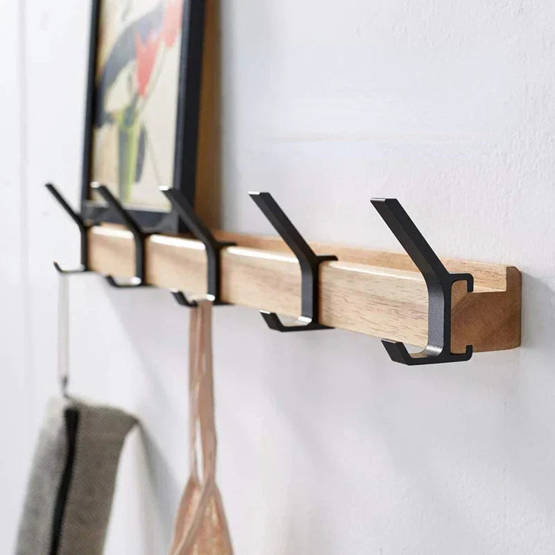 Nordic Wall Mounted Coat Rack Adjustable