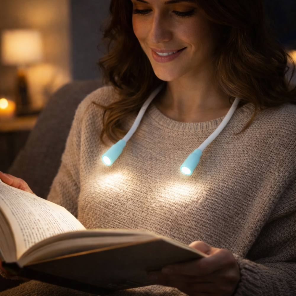 Neck Light LED Reading Lamp Rechargeable