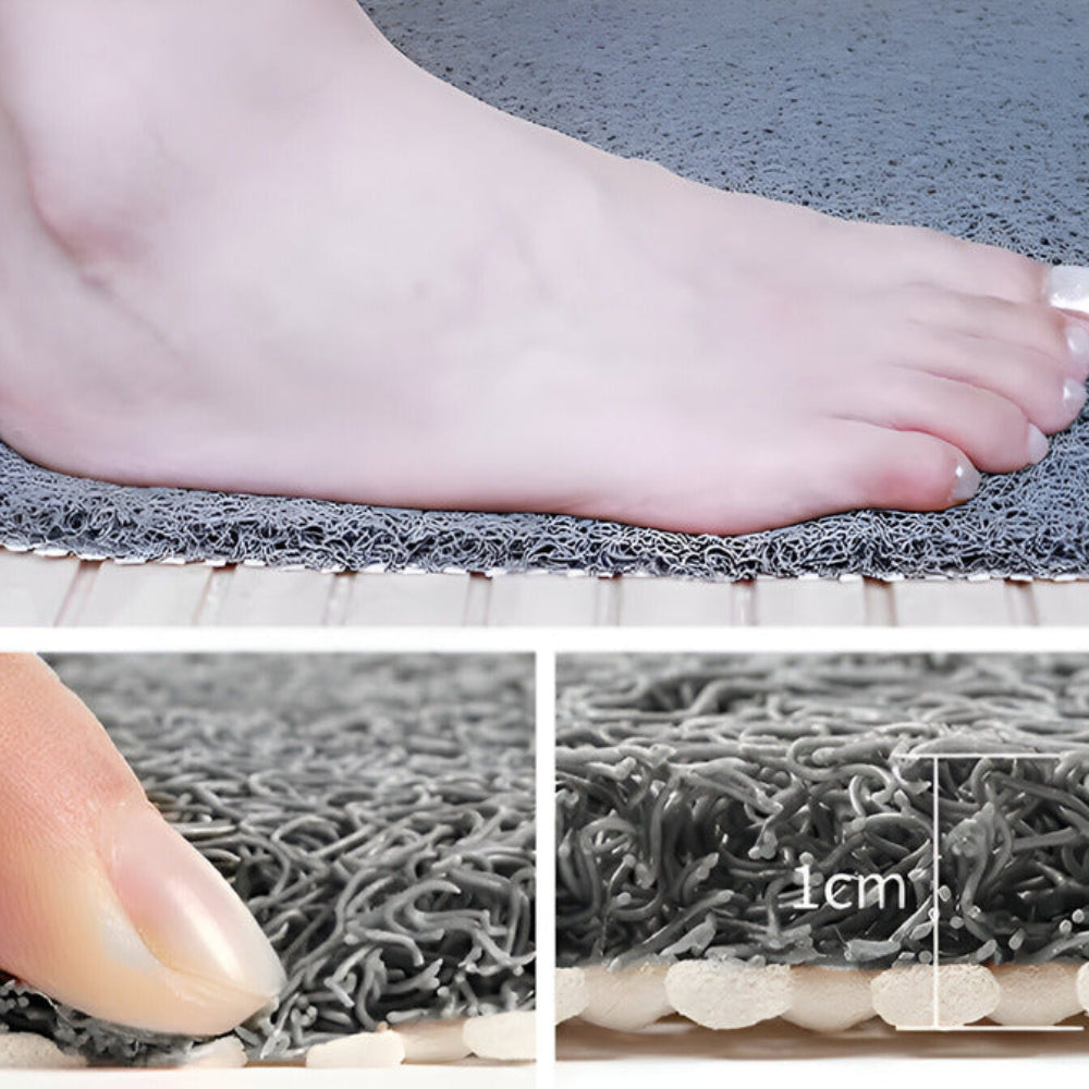 Bath Mat Shower Non Slip Cushioned Floor