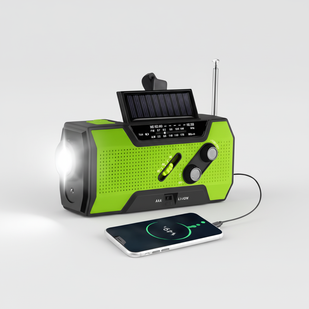 Emergency Radio Weather Radio Portable Solar