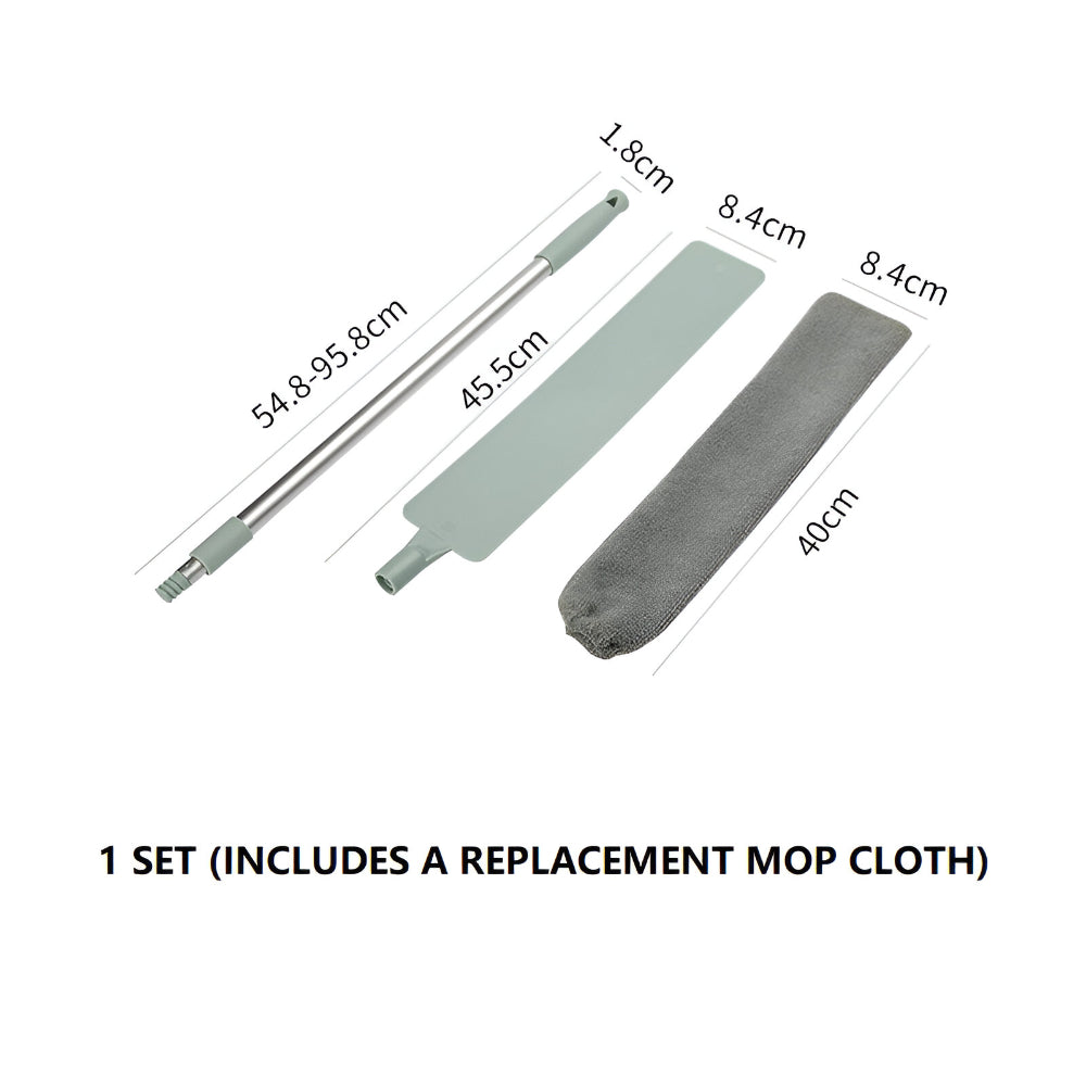 Mop Retractable Gap Cleaning Tool Microfiber