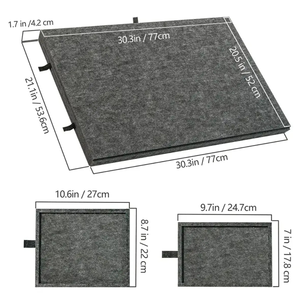 Puzzle Board Drawers Adjustable Jigsaw
