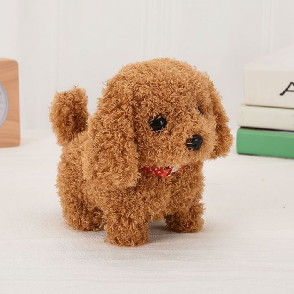 Plush Dog Toy Realistic Moving Sound