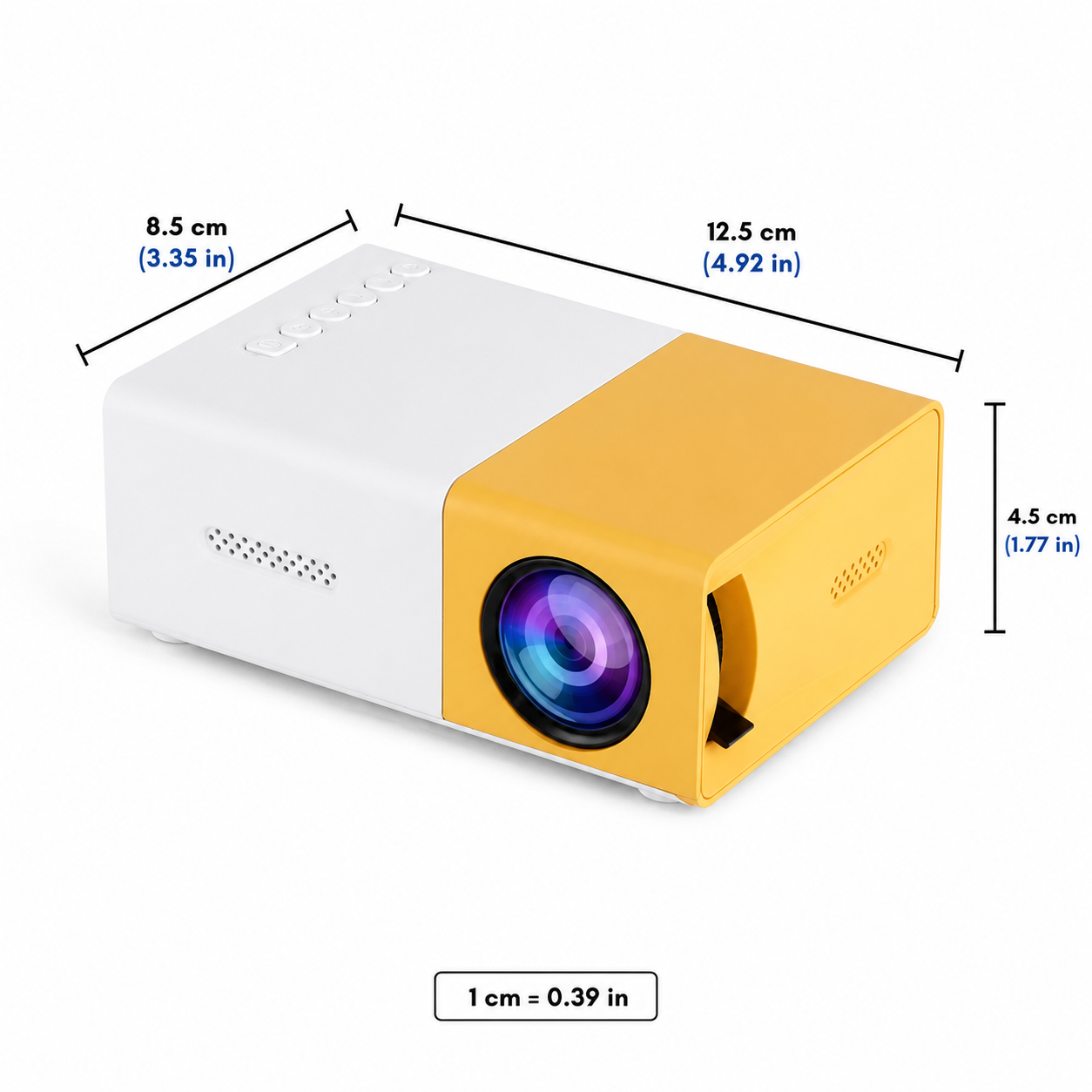 Portable Projector Mini WiFi 6 1080P