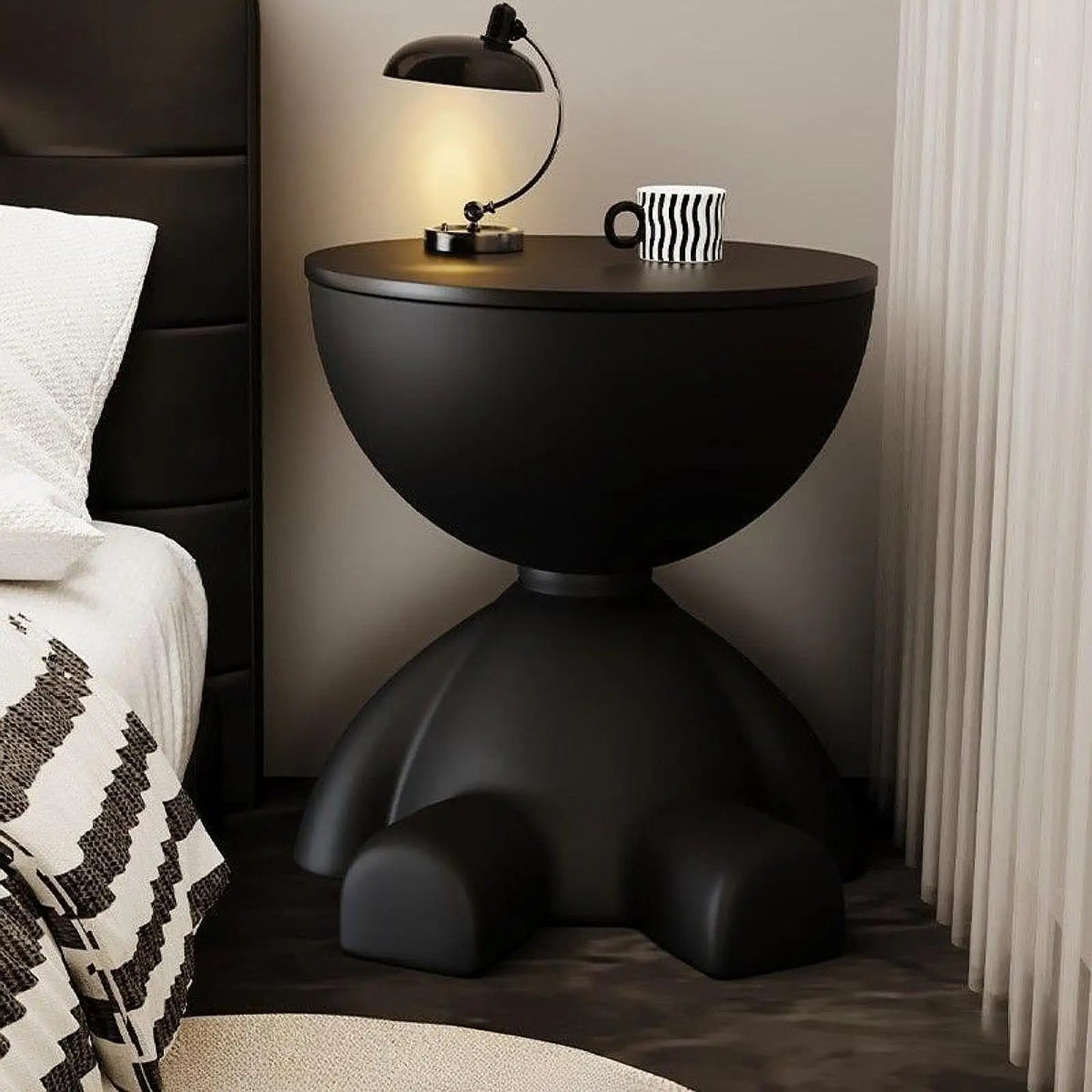 Cartoon Bear Side Table Modern Creative