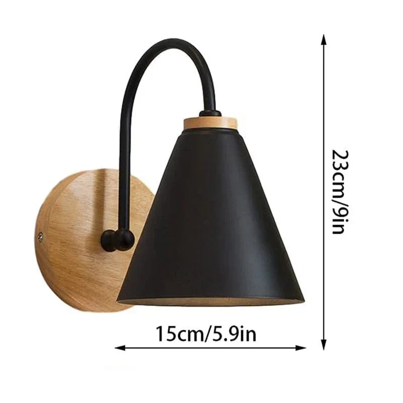 Nordic Beam Scandinavian Wood & Iron Wall