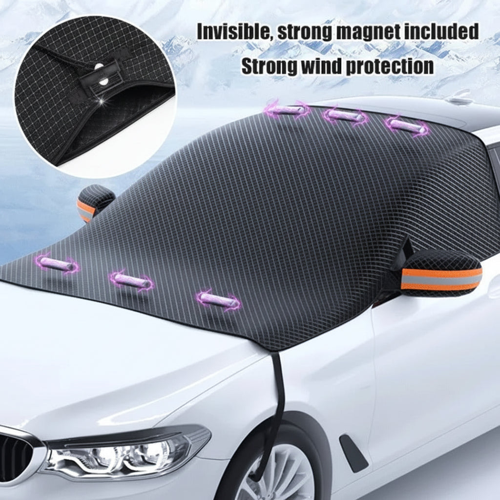 Windshield Snow Cover Magnetic Oxford Fabric