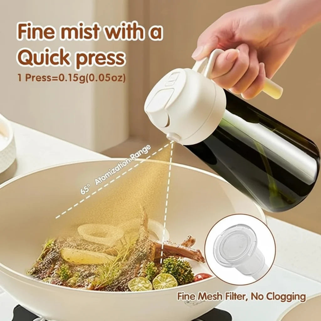 Oil Dispenser Bottle Glass Olive Oil Sprayer