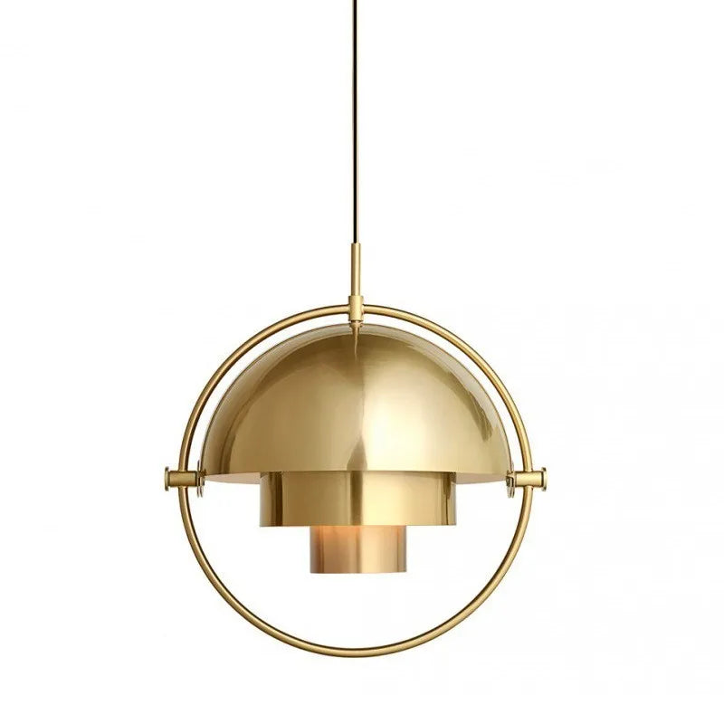 Modern Nordic Pendant Light Sculptural Metal