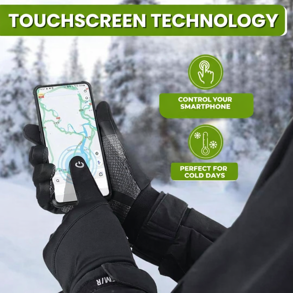 Winter Gloves Thermal Touchscreen Windproof