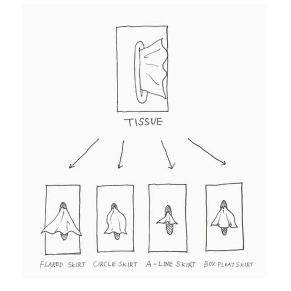 Home Decor Tissue Box Holder Figure Style