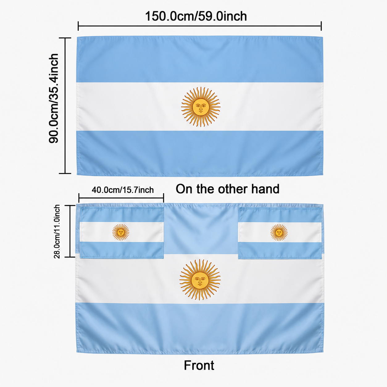 World Cup Argentina Flag Banner Sports Fan