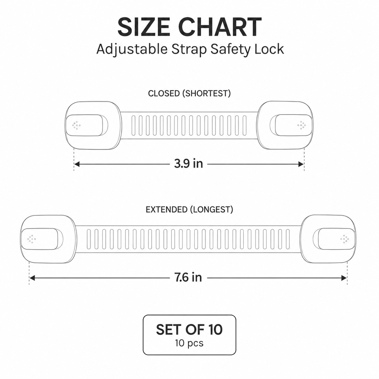 Baby Proof Cabinet Locks Child Safety