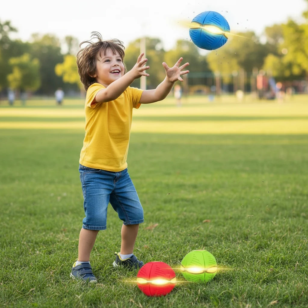 Bouncy Ball Educational Fun Pet Toy Light