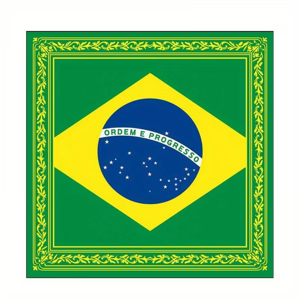 Brazil Flag World Cup Head Scarf Bandana