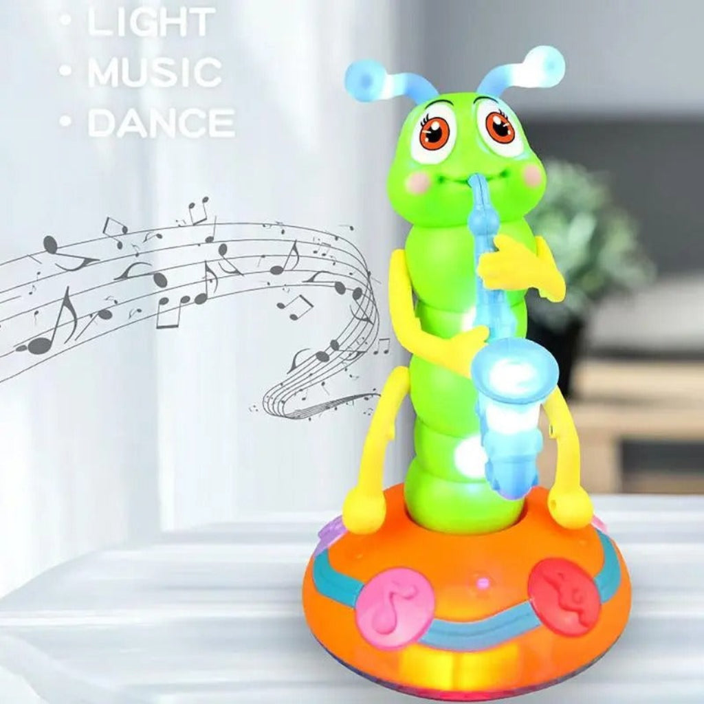 Kids Dancing Caterpillar Toy Musical Light