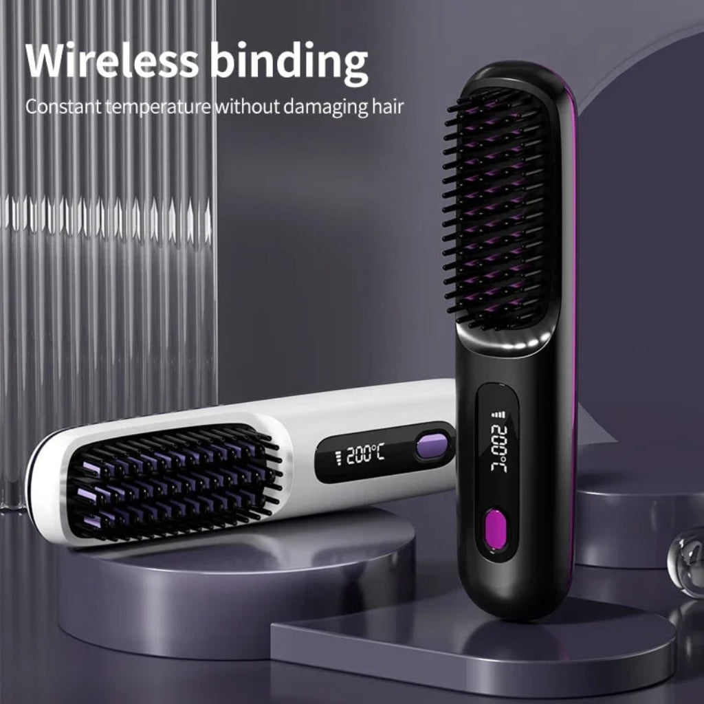 Ceramic Cordless Portable Hair Straightener