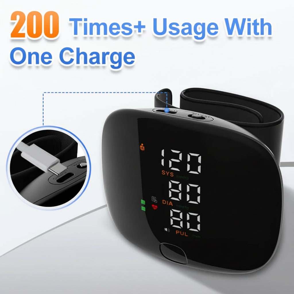 Digital Blood Pressure Monitor Wrist