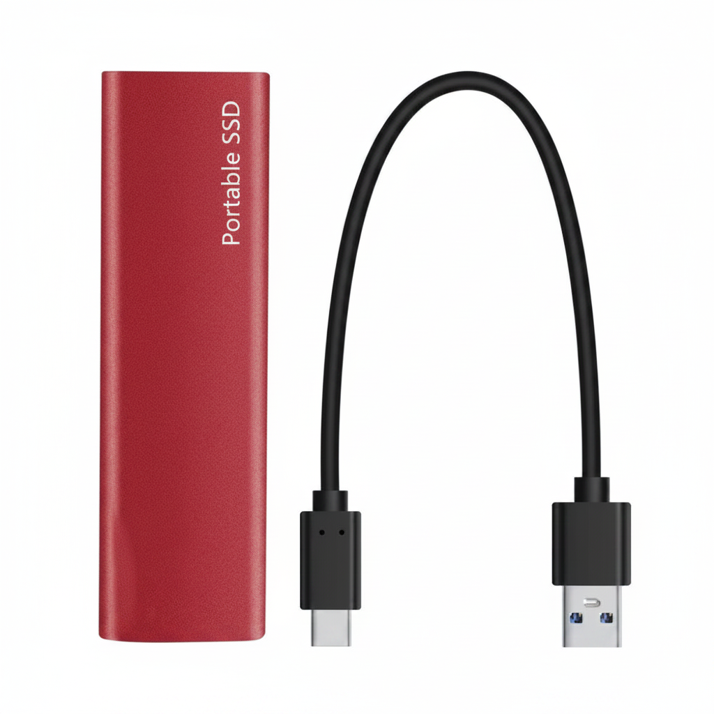 External Hard Drive Portable SSD Plug Play