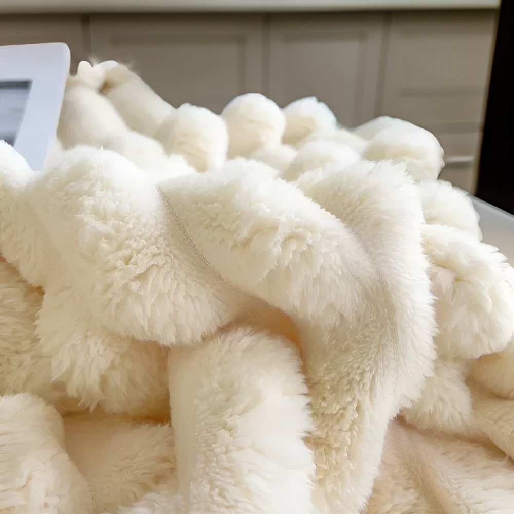 Fleece Throw Blanket Soft Cozy Plush Large