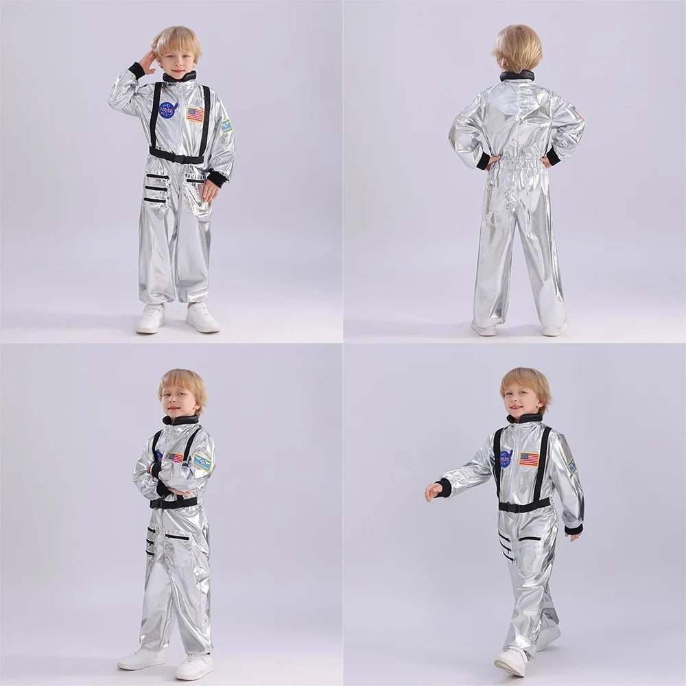 Halloween Costumes Kids Jumpsuit Astronaut