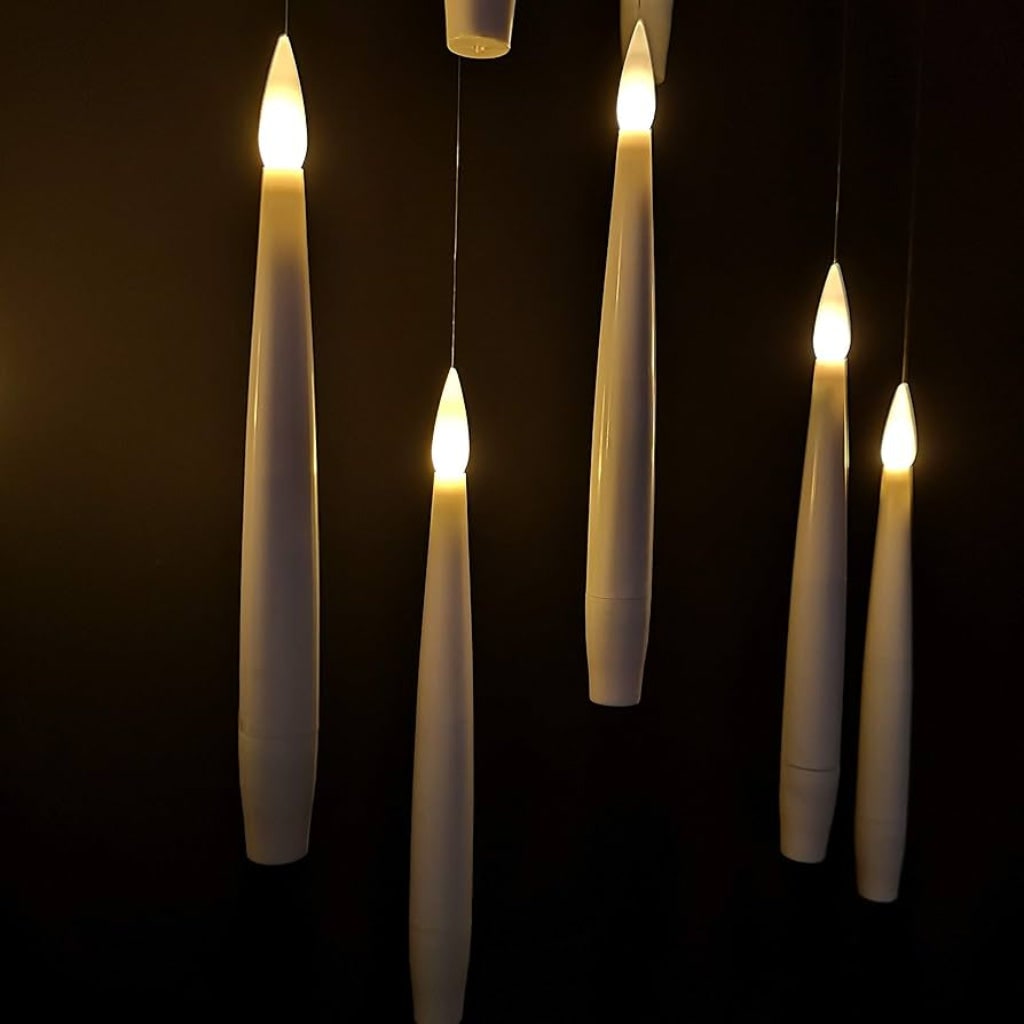 Halloween Decorations Floating Candles LED